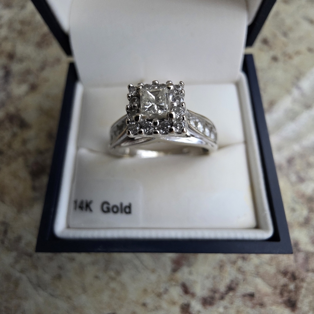 White Gold 5/8 TCW Diamond Ring